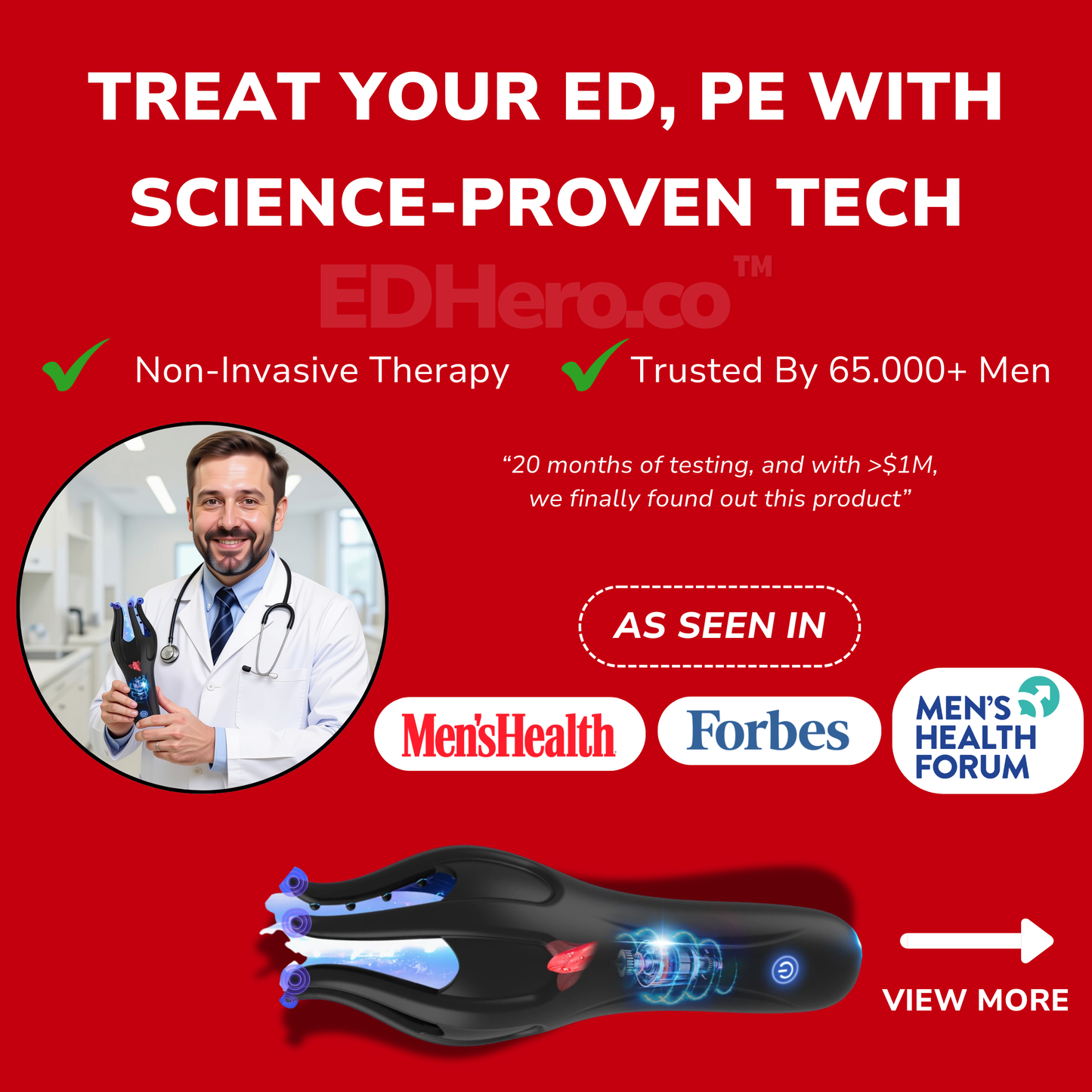 The EDHero™ Shockwave Therapy